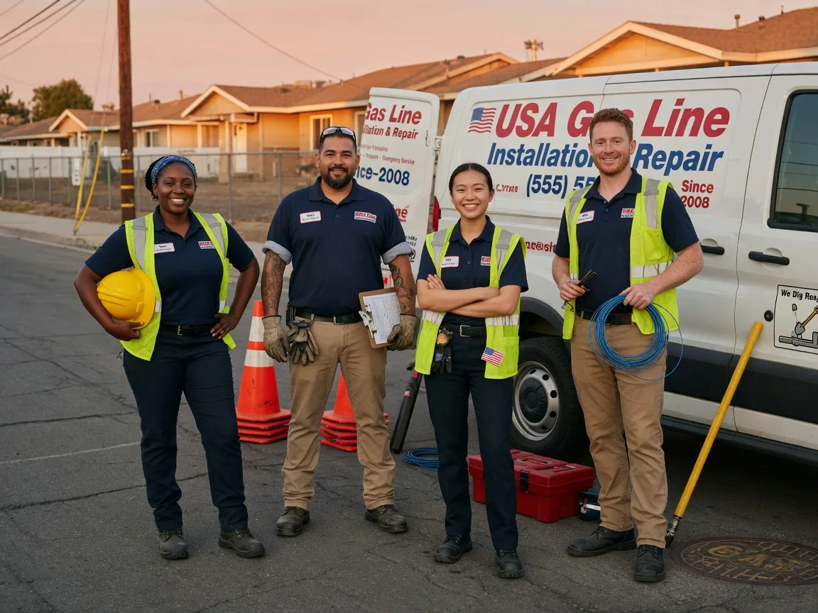 Gas Line Installation company in Naper, NE
